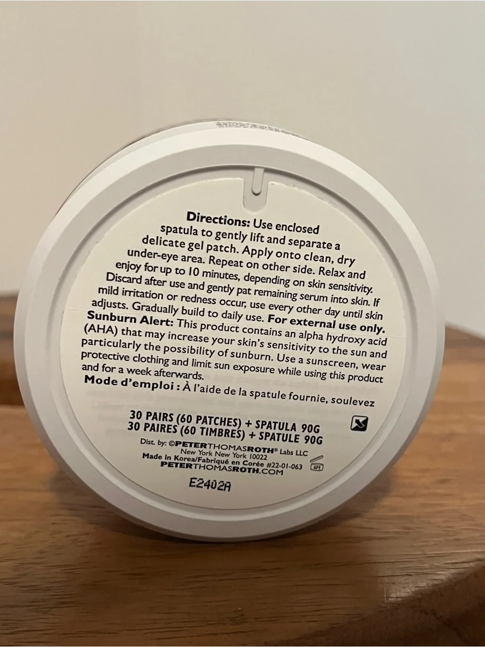 Peter Thomas Roth Glycolic Retinol Hydra-Gel Eye Patches - 30 pairs